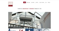 Desktop Screenshot of elc-arquitectos.com