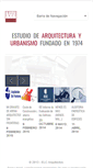 Mobile Screenshot of elc-arquitectos.com