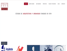 Tablet Screenshot of elc-arquitectos.com